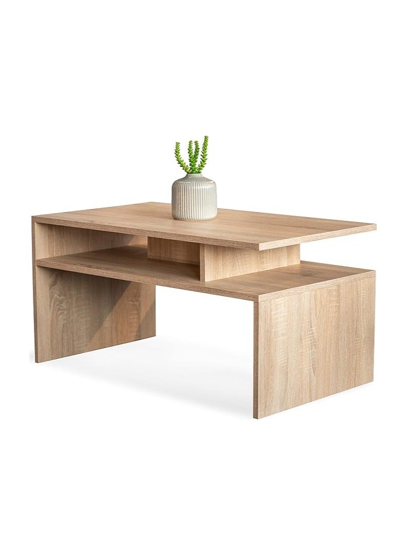 Malazhouse Glossy Coffee Table – MZCT001 45H x 90W x 50D – 90L x 45H x 50W - Image 1