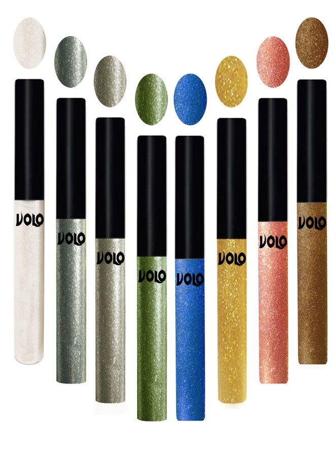 Volo WATERPROOF GLITTER EYE LINER (Light Copper, Rose Gold, Copper) - Image 4