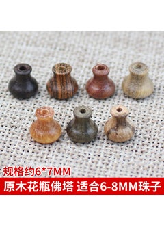 Wholesale Buddha Bead Bracelet Accessories Wood Craft Golden sandalwood (suitable for 6-8MM beads)