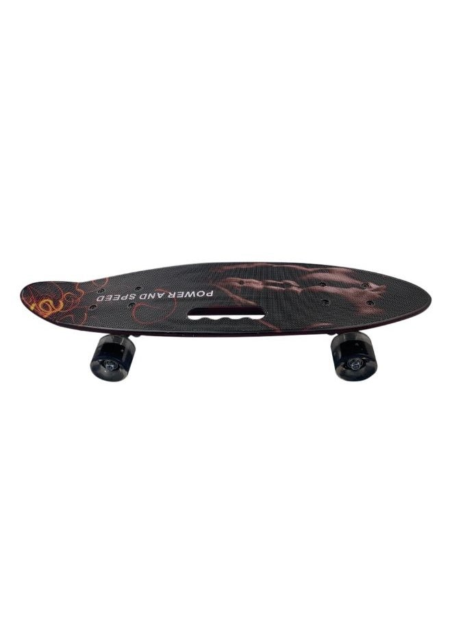 Skateboard with Deck Mini Cruiser LED Light Up Wheel, For Boys and Girls  - Image 4