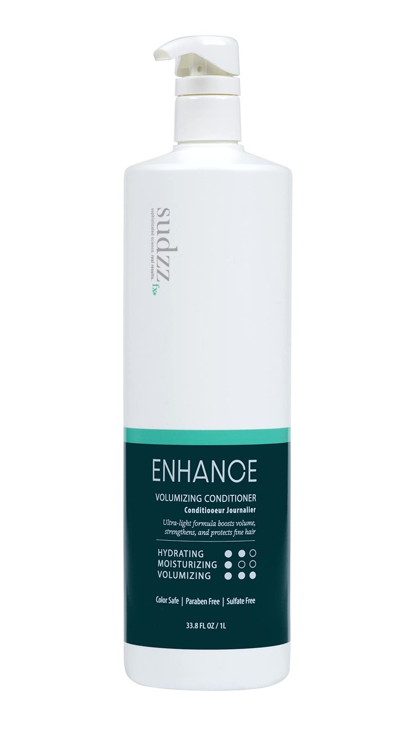 SUDZZFX Enhance Daily â€“ Detangling Formula â€“ Suitable for All Hair Types â€“ For Men & Women â€“ Sulfate Free, 33.8 Fl Oz - Image 1