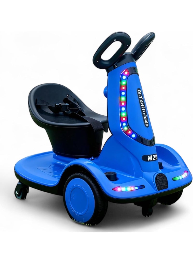 Multifunctional Three-Wheeled Electric Scooter for Children with Two Motors, Music and Electric Lights; Balance Scooter for Boys and Girls. - Image 2