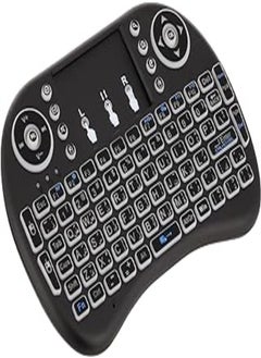 Arabic Layout Mini I8 2.4G Wireless 92 Keys Keyboard with Touchpad for Google TV Box - PS3 - PC