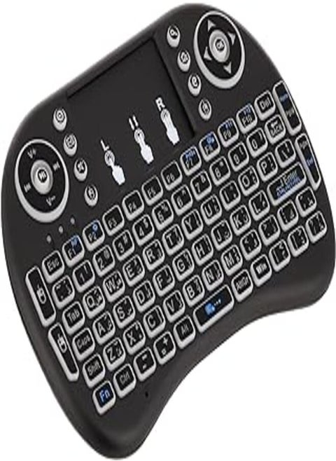 Arabic Layout Mini I8 2.4G Wireless 92 Keys Keyboard with Touchpad for Google TV Box - PS3 - PC