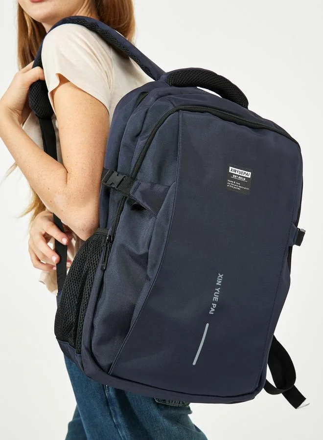 Styli  Patch Detail Backpack with Mesh Pockets for Women | Best Price UAE