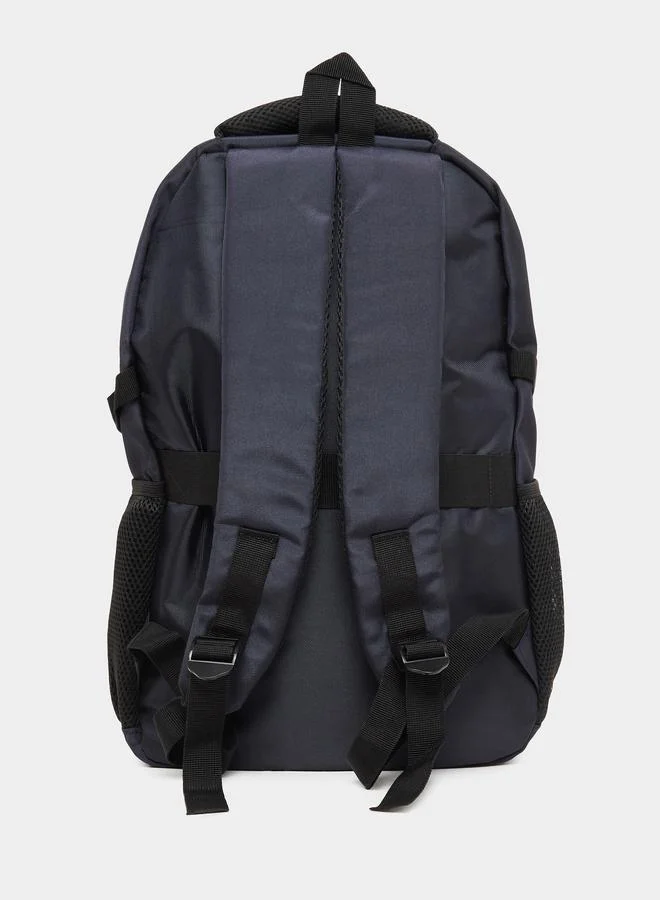 Styli  Patch Detail Backpack with Mesh Pockets for Women | Best Price UAE
