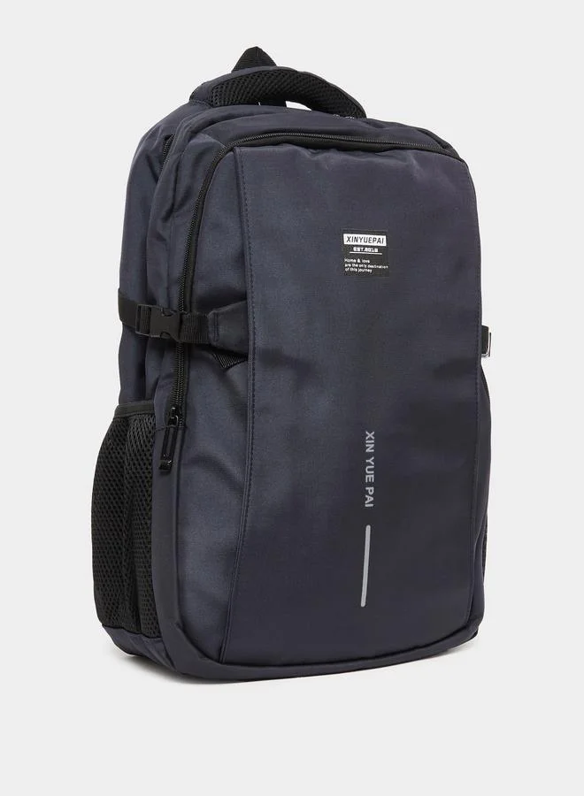 Styli  Patch Detail Backpack with Mesh Pockets for Women | Best Price UAE