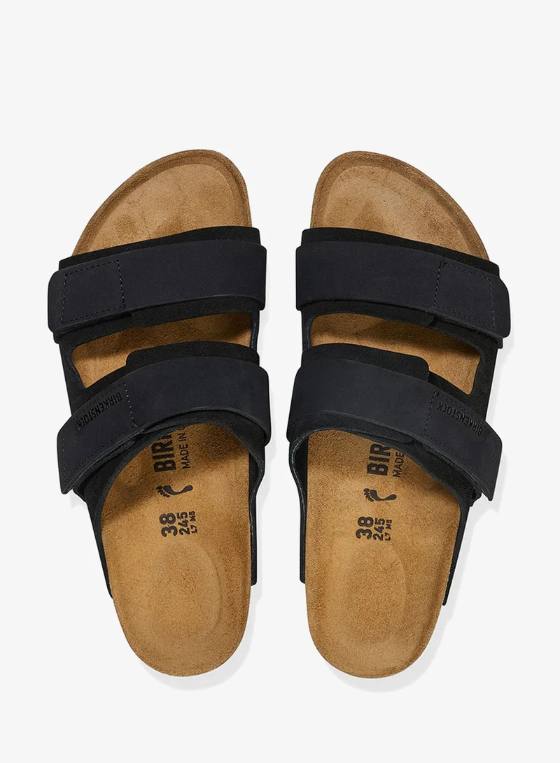 Birkenstock Black Uji Regular Fit Sandals for Men | Best Price UAE