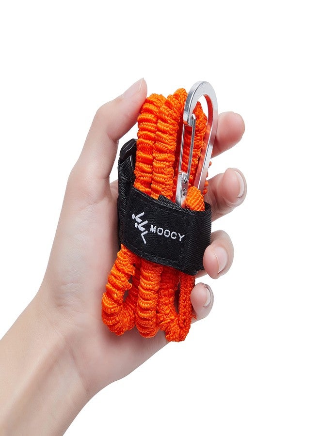 MOOCY Kayak Paddle Tether/Coiled Kayak Fishing Leash with Carabiner for Paddle, Rod SUP Kayaking Accessories - Image 3