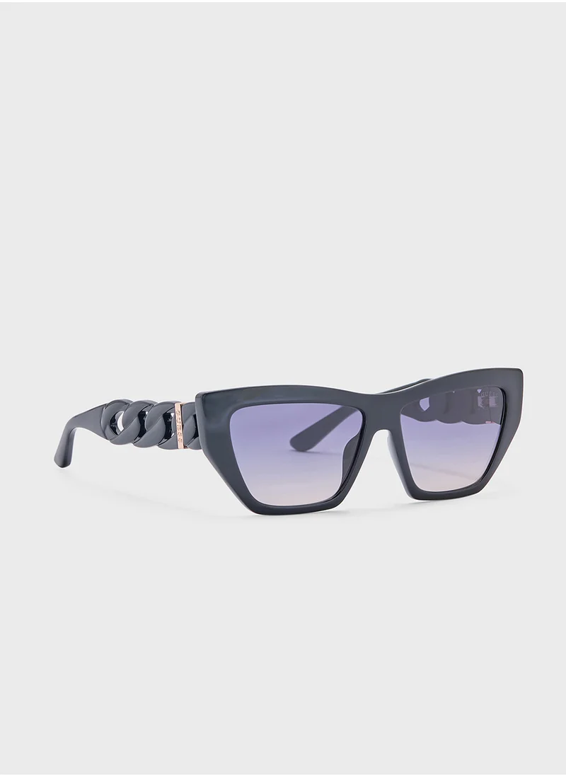 GUESS Hexagon Sunglasses