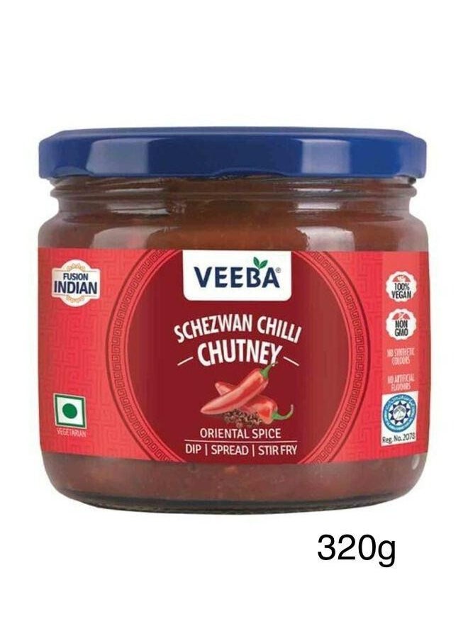Veeba - Schezwan Chilli Chutney 320g - Image 1