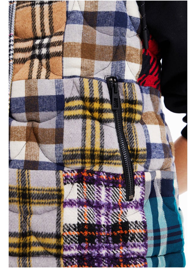 DESIGUAL سترة مبطنة مرقعة  - Image 5