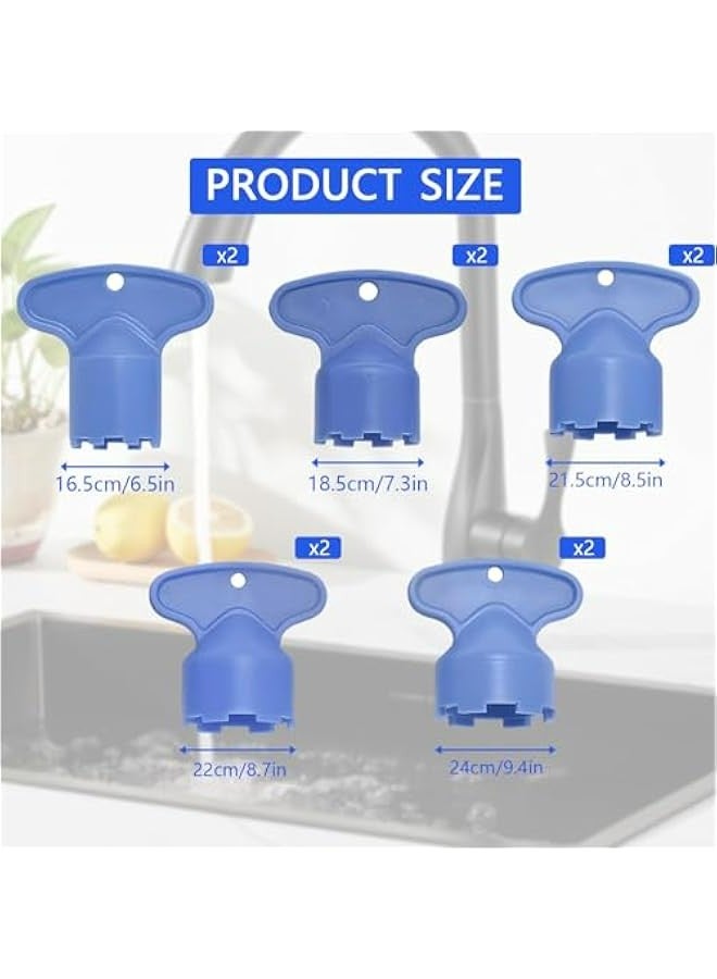مجموعة مفاتيح حنفية للصنابير مهواة بلاستيكية مصفاة M16.5/M18.5/M21.5/M22/M24 من تينالوسي - Image 2
