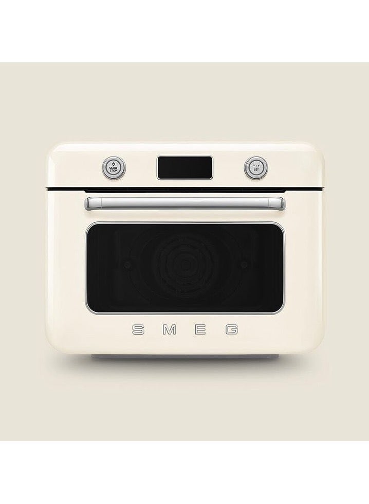 Smeg COF01 Combination Steam Oven - Cream - Image 4