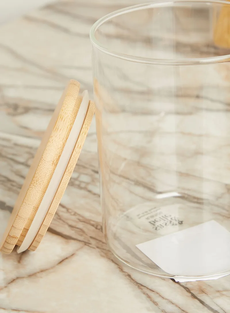 Sass & Belle Storage Jar With Bamboo Lid 800Ml