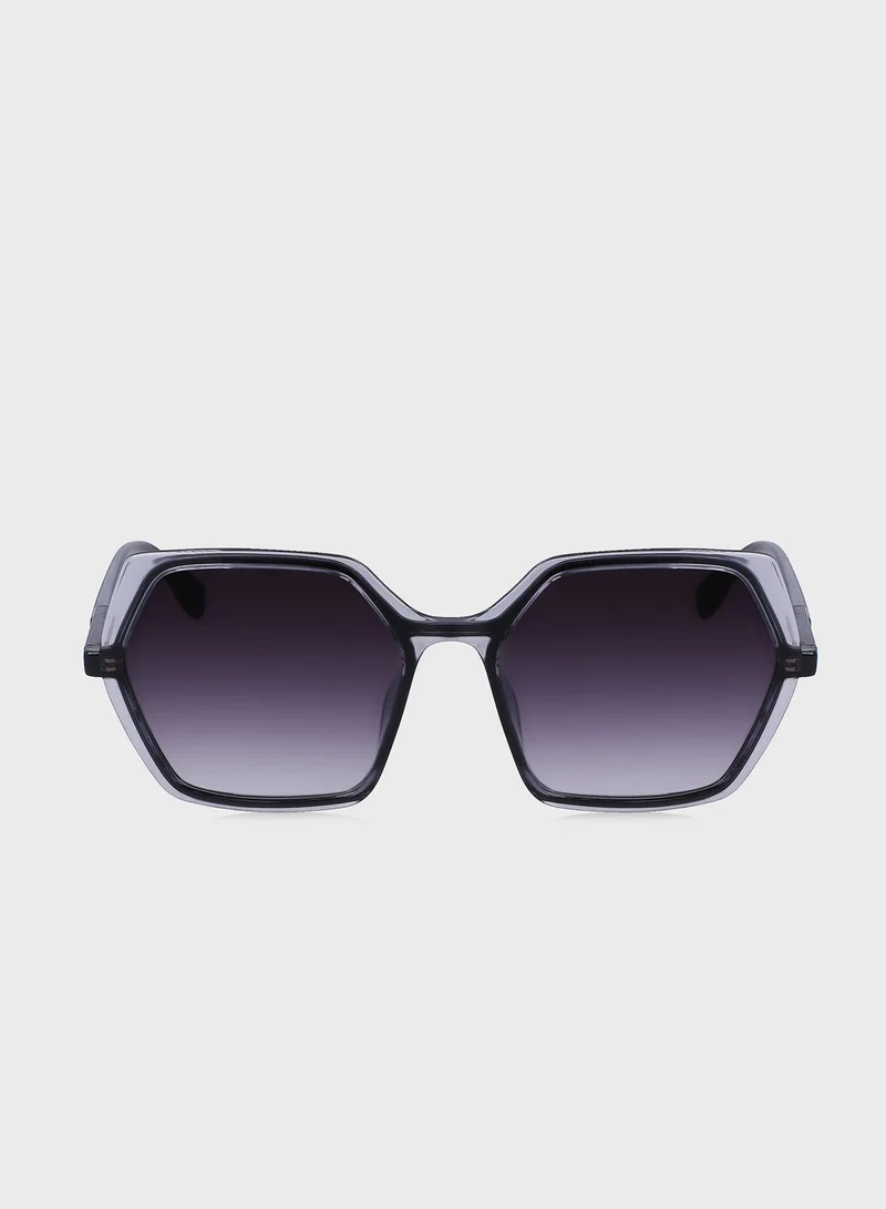 Karl Lagerfeld Modified Rectangle Sunglasses