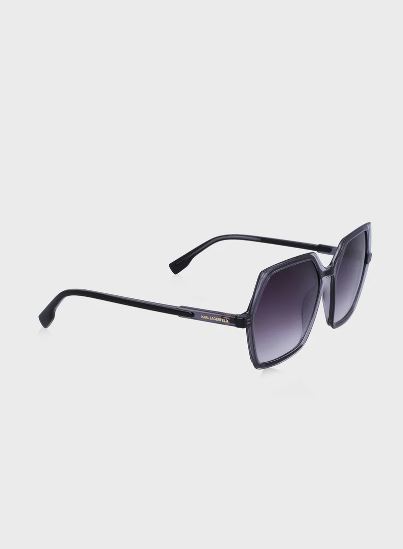 Karl Lagerfeld Modified Rectangle Sunglasses