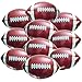EaciTown 10 Pcs Large Football Foil Balloons Rugby Ballon for Football Party Decorations 22 Inch Football Game Day Supplies - Image 2