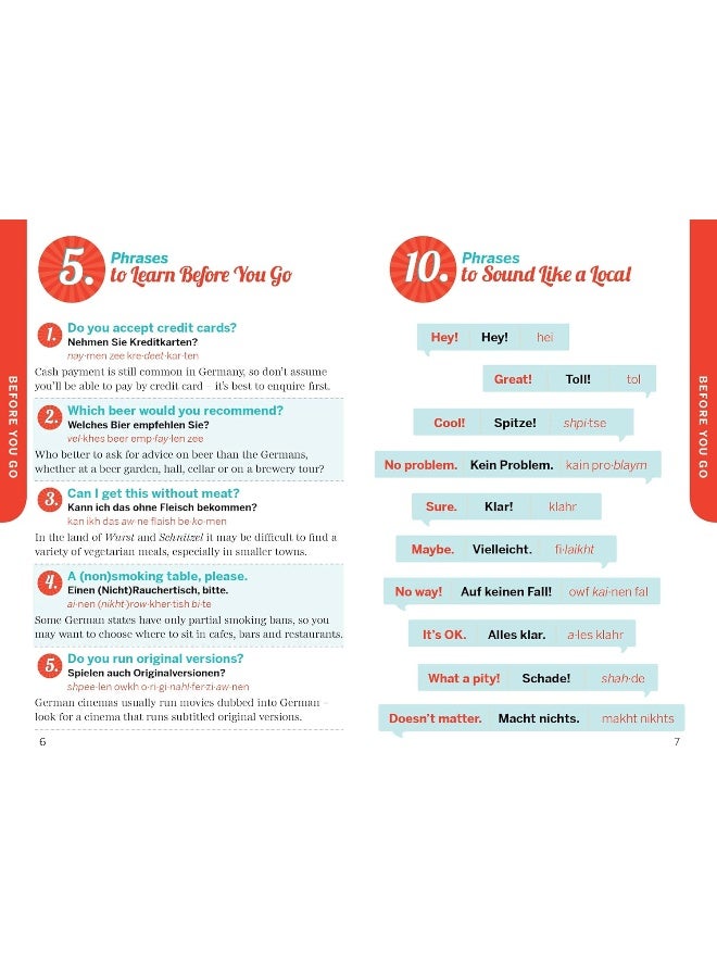 Lonely Planet Fast Talk German (Phrasebook) (4TH) - Image 4