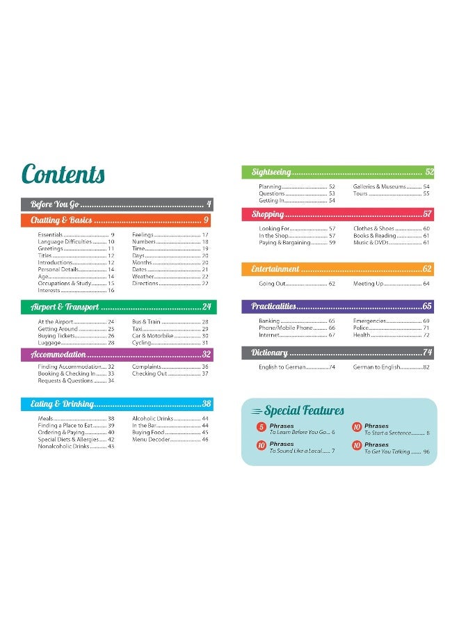 Lonely Planet Fast Talk German (Phrasebook) (4TH) - Image 2