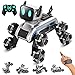 HuiJuKeJi Interactive Robot Dog RC Stunt Car Gesture Sensing  24Ghz Remote Control Cars Mecanum Wheels LED Eyes with Music Rechargeable for Extended IndoorOutdoor Fun Gift for Kids 612 - Image 2