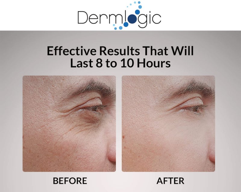 Dermlogic علاج سريع لانتفاخ تحت العين والهالات السوداء - يقلل على الفور من مظهر أكياس العين المنتفخة، وخطوط التجاعيد، والجلد المترهل. - Image 3