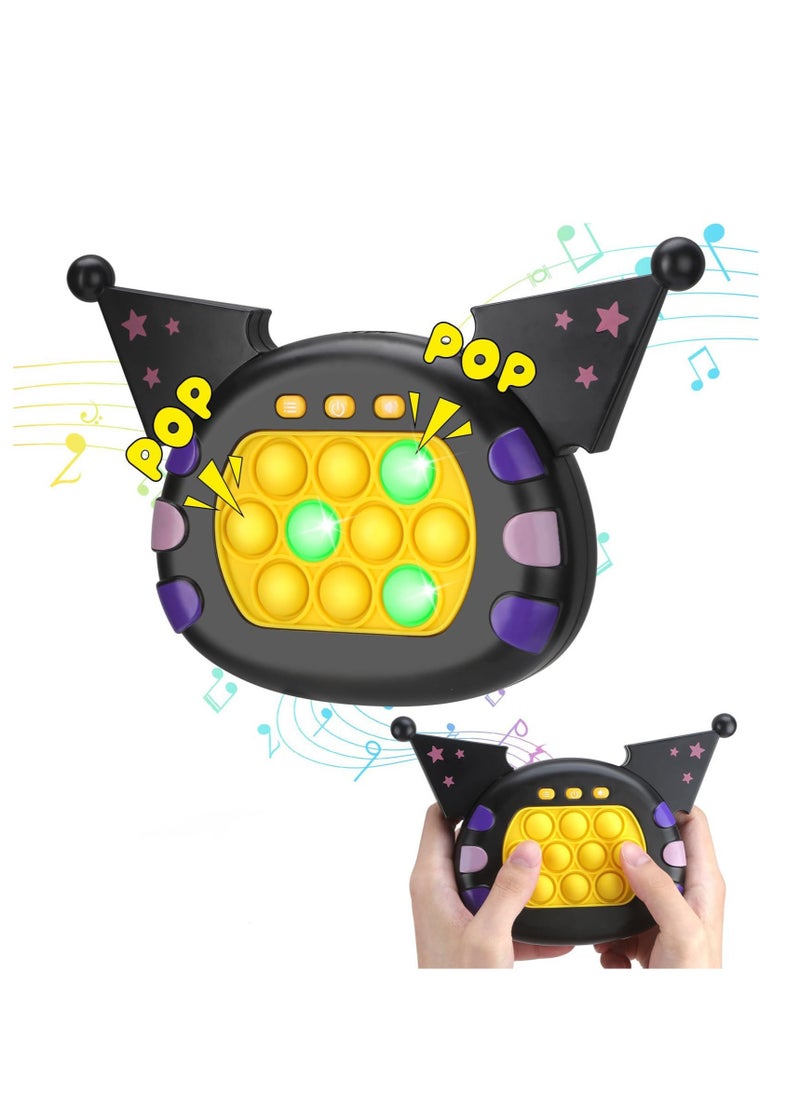Fast Push Game, Pop It Game Light Up Fidget Toy, A Toy Game Machine That Exercises Reaction Ability and Improves Concentration, Multiple Game Modes Toy, for Kids Ages 3-12 Years Old & Up