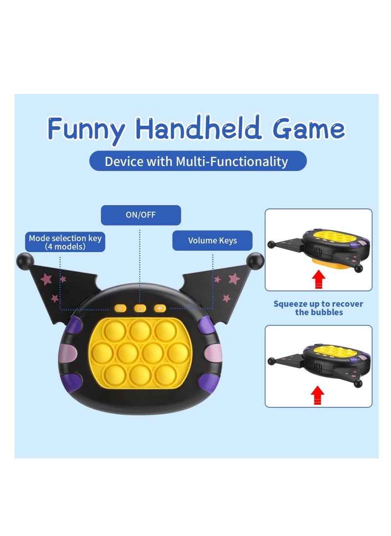 Fast Push Game, Pop It Game Light Up Fidget Toy, A Toy Game Machine That Exercises Reaction Ability and Improves Concentration, Multiple Game Modes Toy, for Kids Ages 3-12 Years Old & Up