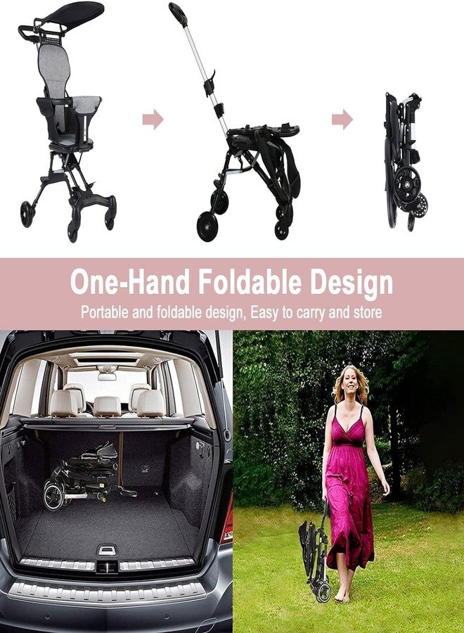 POXEFLIP Two-Way Foldable Baby Stroller Lightweight Stroller for Kids | for 1-3 Years Old Kids | Lightweight Stroller Great for On-The-Go Parents - Holds up to 15 kg - Image 2
