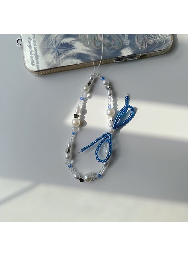 NIBEMINENT Phone Charm/ Chain Strap for Women Girls, Cute Cartoon Cell Phone Case Lanyard Wrist Strap