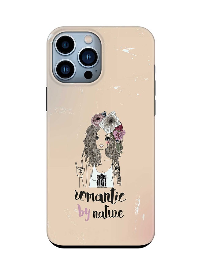 Tough Pro Series Case for Apple iPhone 14 Pro Max Dual Layer hybrid PC & TPU Customized Mobile Cover Shield with inner TPU protection Matte Finish - Romantic by Nature