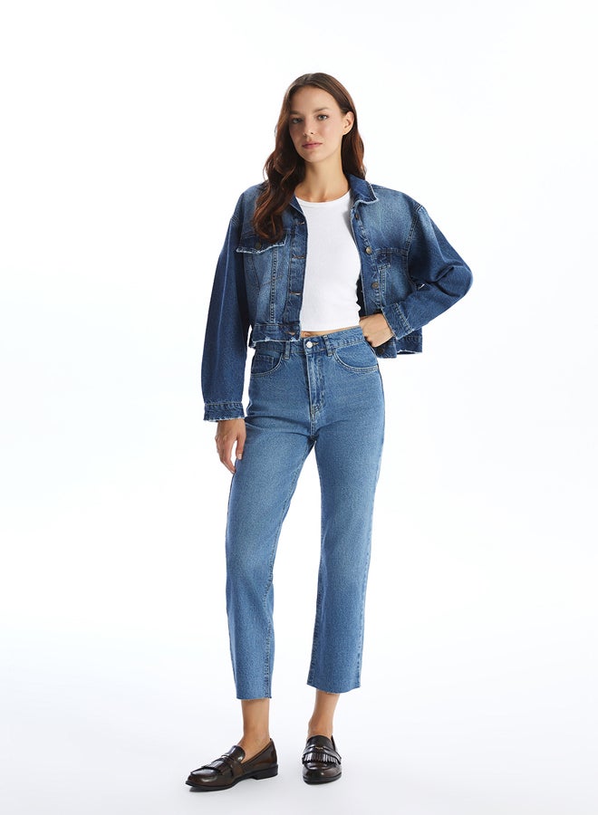 LC WAIKIKI Straight Fit Women's Denim Trousers  - Image 1