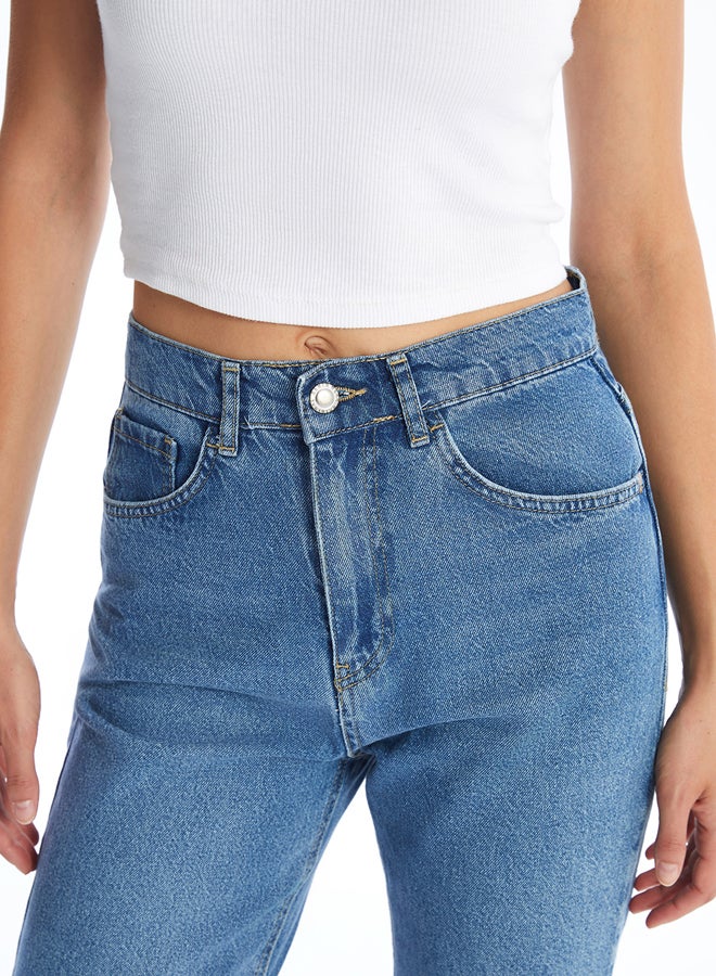 LC WAIKIKI Straight Fit Women's Denim Trousers  - Image 3