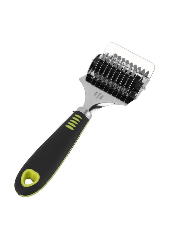 Stainless Steel Noodle Lattice Roller Dough Cutter Pasta Spaghetti Maker Kitchen Cooking Tools
