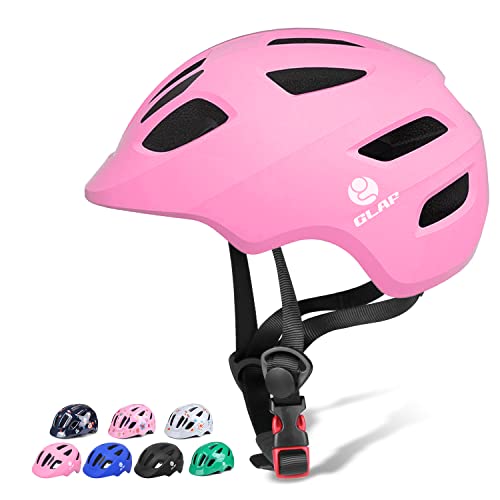 GLAF Baby Bike Helmet Toddler Helmets for 1 Year Old and up Infant Girls Boys Multi Sport Adjustable for Scooter Bicycle Kids Youth Child Skateboard Safety Cycling (XS, Matte Pink) - Image 1