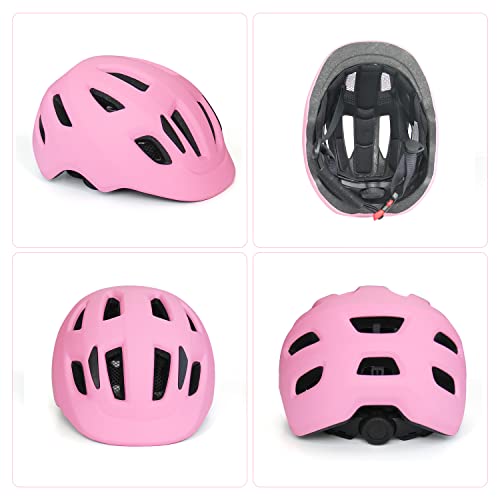 GLAF Baby Bike Helmet Toddler Helmets for 1 Year Old and up Infant Girls Boys Multi Sport Adjustable for Scooter Bicycle Kids Youth Child Skateboard Safety Cycling (XS, Matte Pink) - Image 3