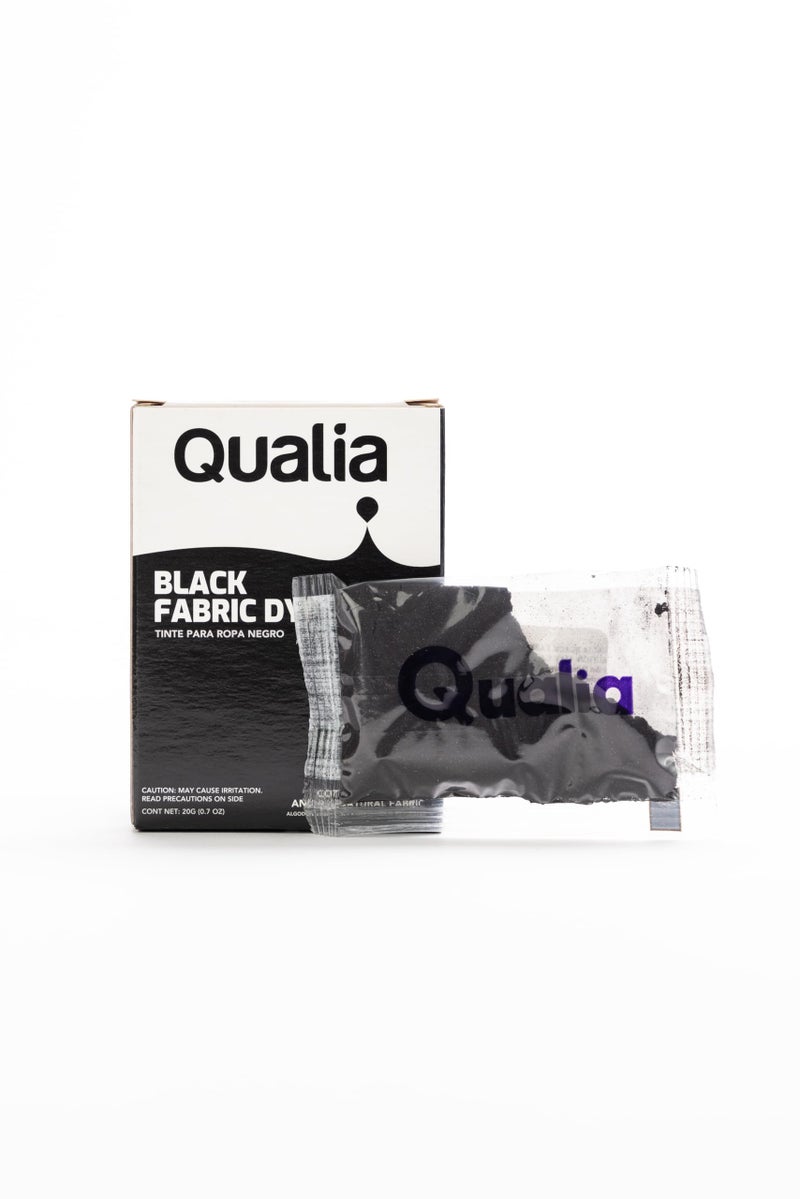 Qualia All Purpose Powder Fabric Dye, Easy to Use Dye for Natural Fabrics: Cotton, Wool, Silk, Wood, & Linen, Ultra Concentrated Colors, Black, 3 Pack - Image 3