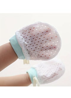 Generic 3 Pairs of Breathable Mesh Baby Gloves - Anti Scratch Protection for Newborns in Spring & Summer  - Image 4