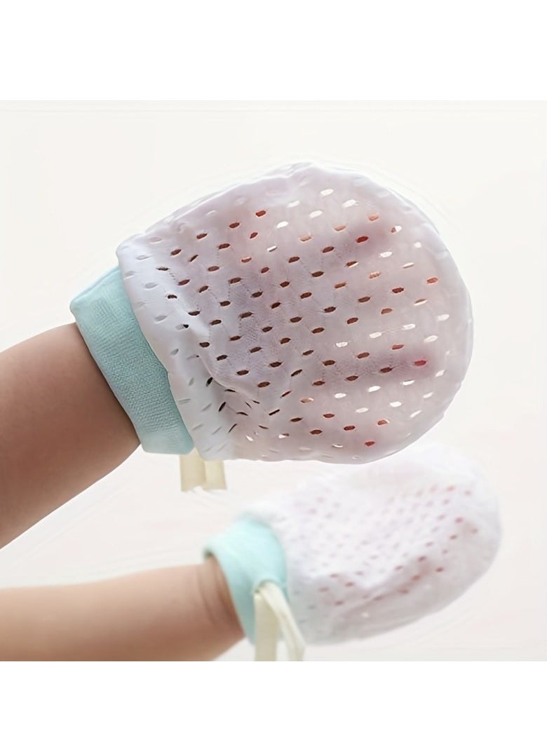 Generic - 3 Pairs of Breathable Mesh Baby Gloves - Anti Scratch Protection for Newborns in Spring & Summer - Image 1