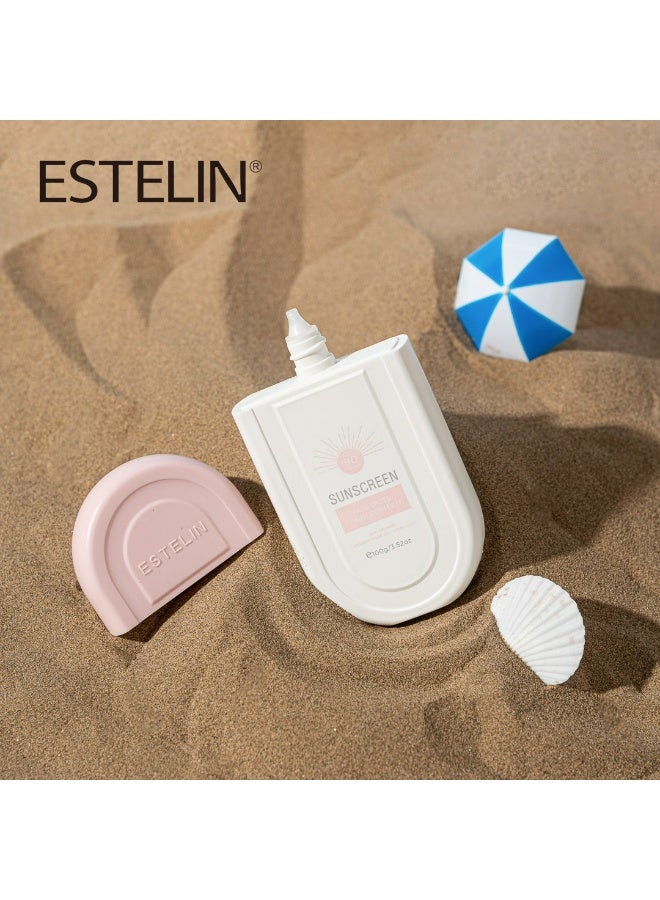 ESTELIN Sunscreen SPF 90 Fade Spots & Brightening Cream 100 g - Image 2