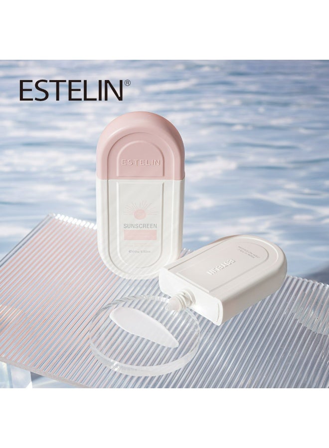 ESTELIN Sunscreen SPF 90 Fade Spots & Brightening Cream 100 g - Image 3