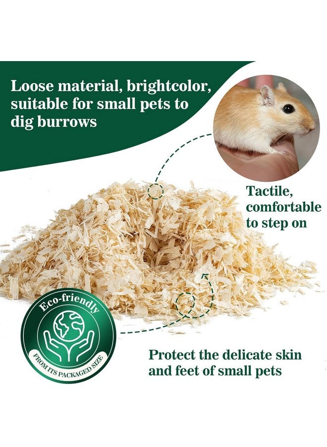 PET Natural Wood Shaving Premium Small Pet Pine Bedding Soft With Odor Control,Hamster Beddings For Mice Degu Rat Rabbit Bunny Guinea Pig Chinchilla Hedgehog Or Other Small Pets (1Kg) - Image 4