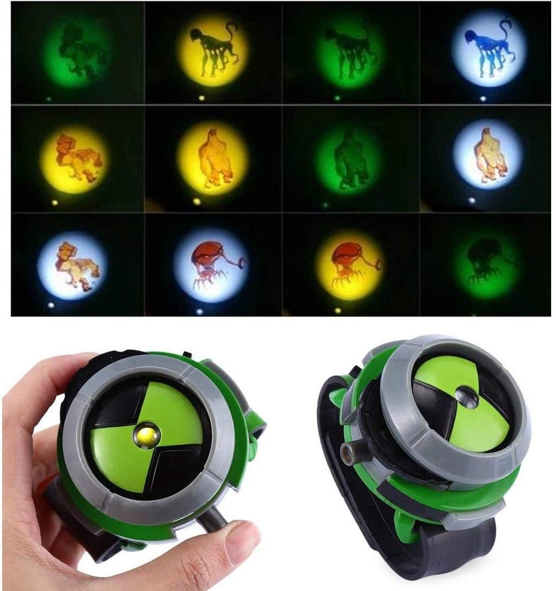 Eonthry Ben Watch Toys Ben Omnitrix Ben Toys Alien Force Ultimatrix for Boys Kids Projector Watch Watches Action Figures Model Toy Party Supplies - Image 3