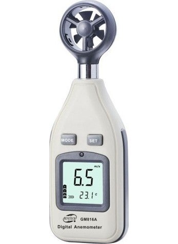 Benetech Anemometer Thermometer Air Flow Meter Thr186  - Image 1