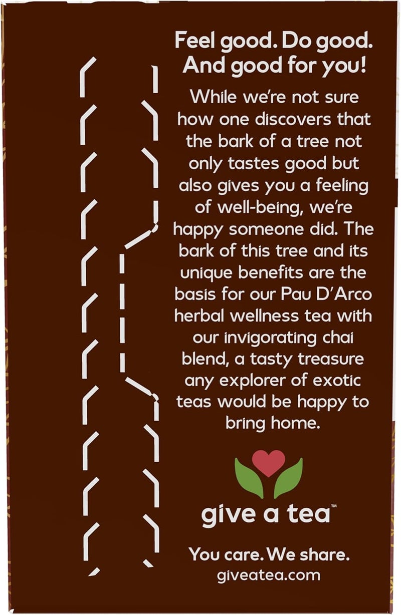 NOW Foods Pau D'Arco Herbal Tea, 24 Bags - Image 3
