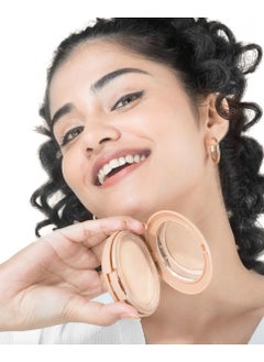 Mamaearth Glow Full Coverage Compact 04 Natural Glow 9 Gms  - Image 3