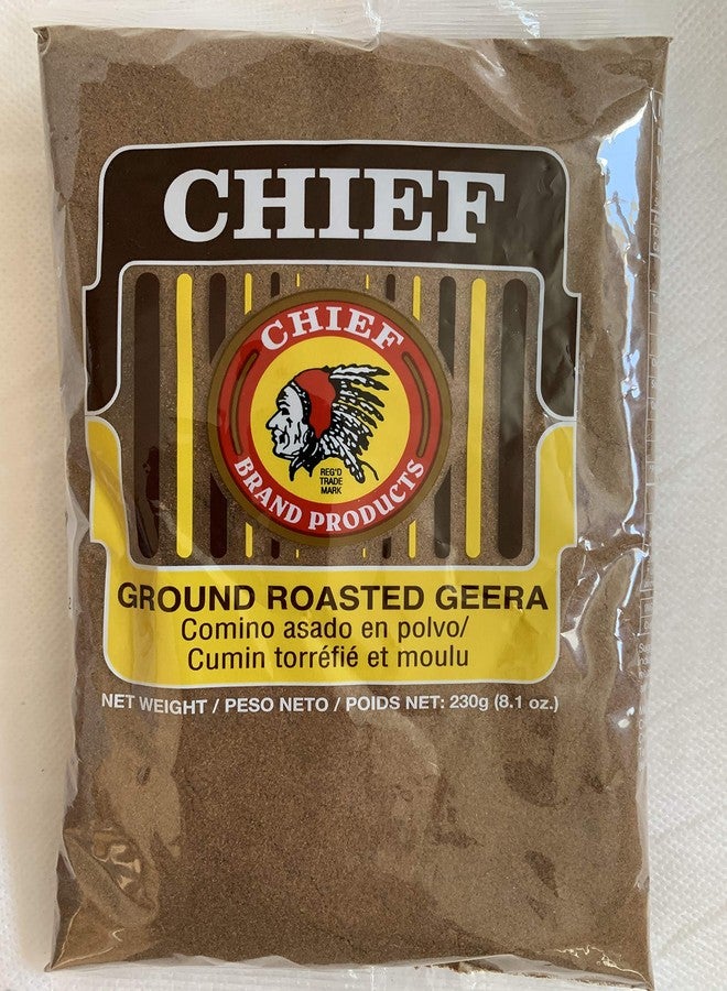 Chief Roasted Geera Ground Cumin Seeds 230g, 8.1 Oz - Image 1
