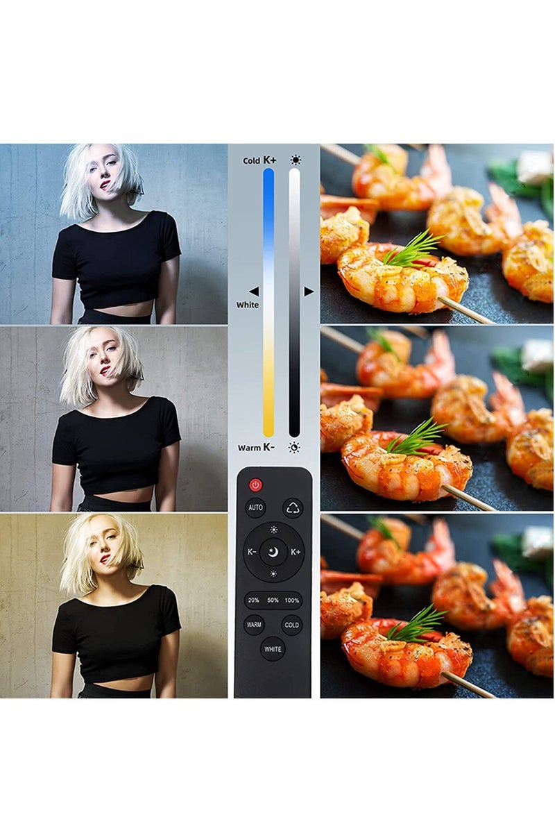 غرانفين طقم إضاءة صندوق ناعم للتصوير الفوتوغرافي مع 3 قطع 200 وات 3 ألوان لمبات صناديق ناعمة وحقيبة حمل لتصوير المنتج بورتريه - Image 4