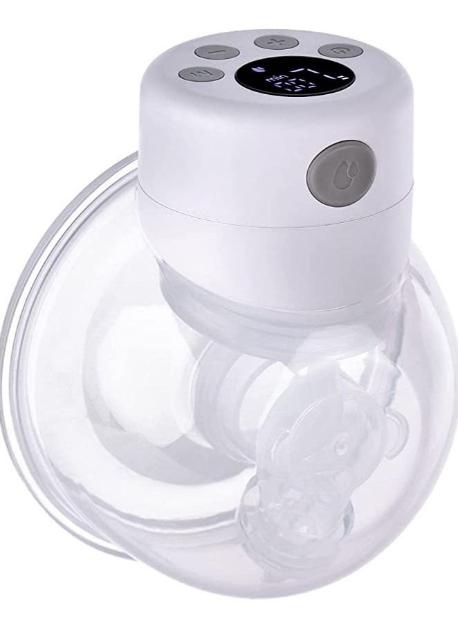 Wearable Electric Breast Pump Silent Invisible Hands Free Breast Pump 2 Modes 9 Levels Adjustable with LCD Display Screen Intelligent Timing for Home Travel - pzsku/Z4D91476C93E9FE794D37Z/45/_/1661409385/4cac9409-51b5-4642-b975-a78ab47405d2