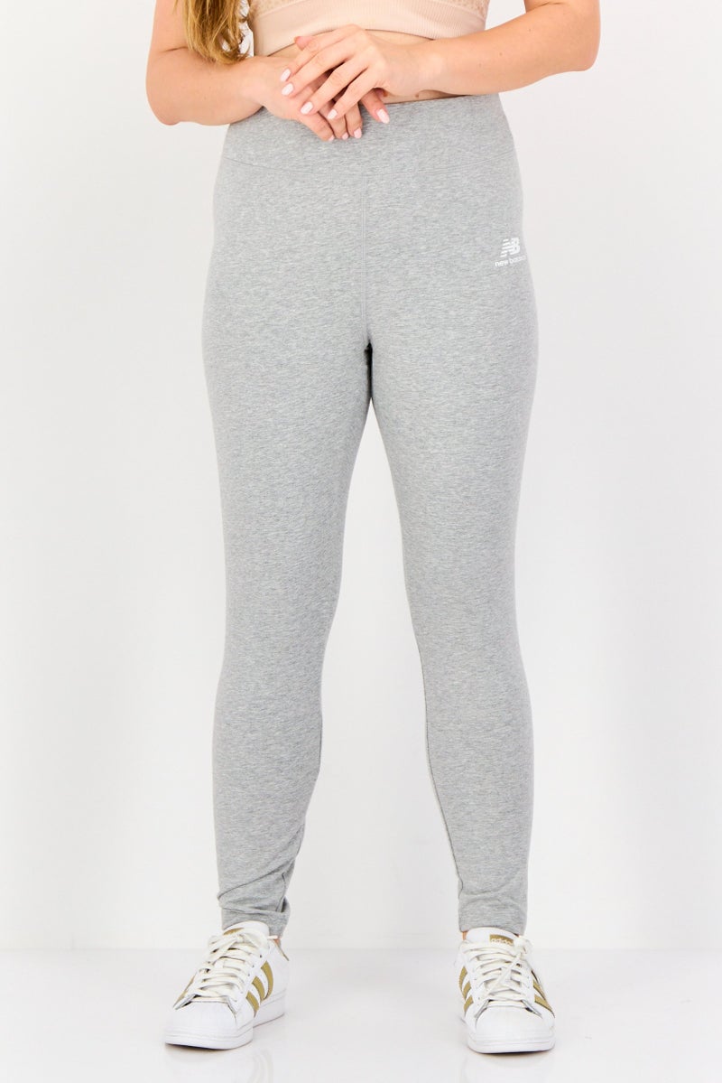 New Balance Women Sportswear Fit Training Leggings, Grey - Image 1